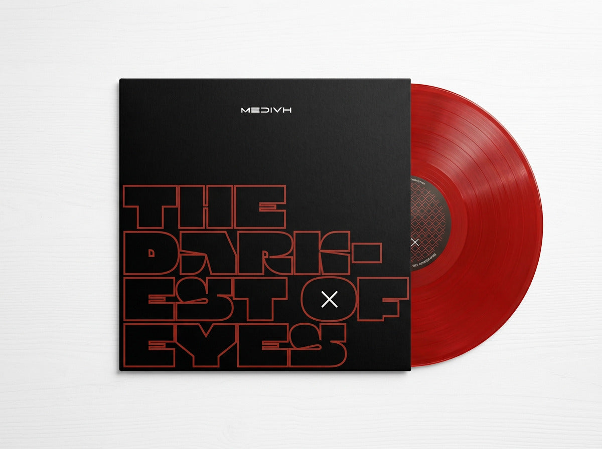 Medivh – The Darkest Of Eyes Crimson Red Limited Edition Vinyl sleeve