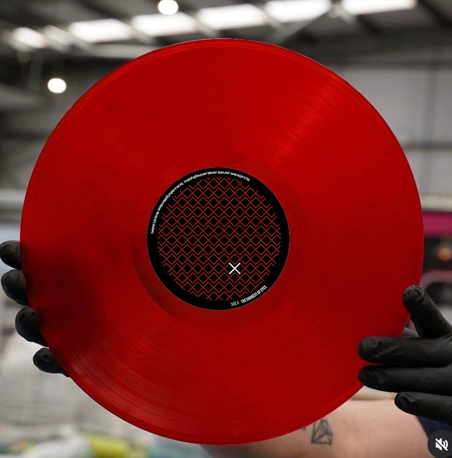 Medivh – The Darkest Of Eyes Crimson Red Limited Edition Vinyl disc